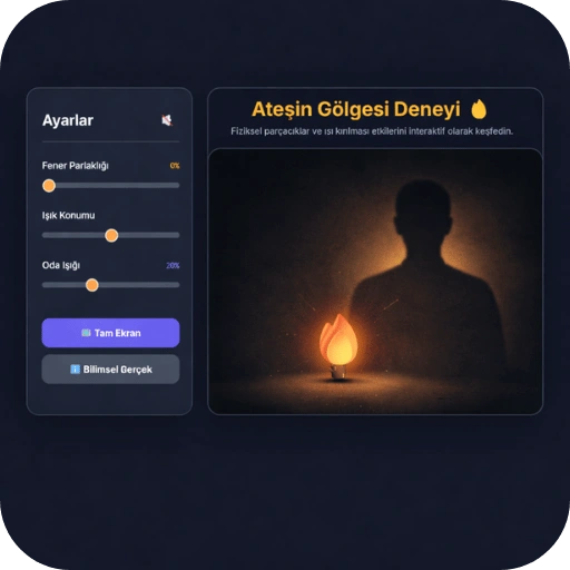 Ateşin Gölgesi Deneyi oyun kapağı